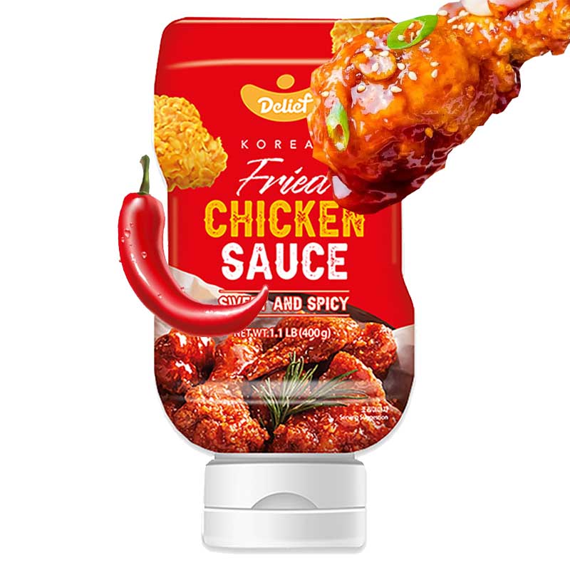 DELIEF Chicken Flavor Sauce Sweet and Spicy 380g x 16